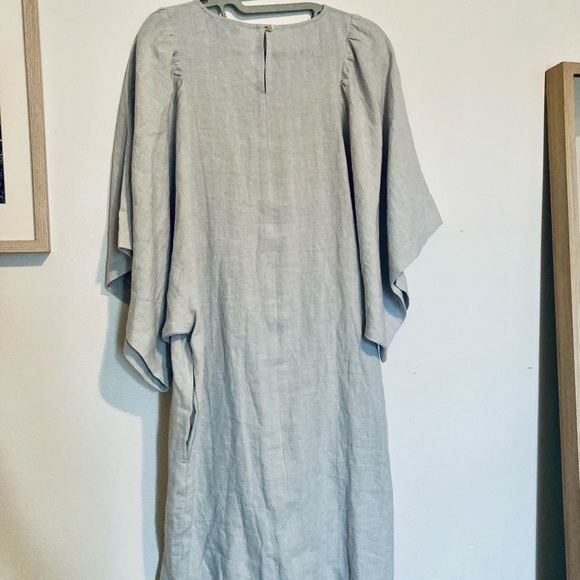 Ilana Kohn Iona Dress S - “Cloud” light blue linen - Picture 7 of 10